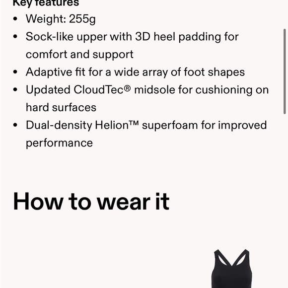 On Cloudswift 3 {womens 7.5} - Picture 9 of 10